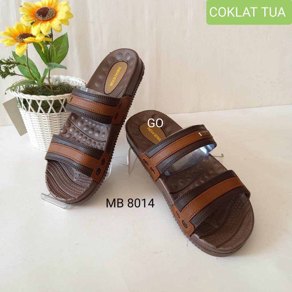 gos NEW ERA MB 8014 Sandal Slop Karet Sendal Karet Pria 39/43