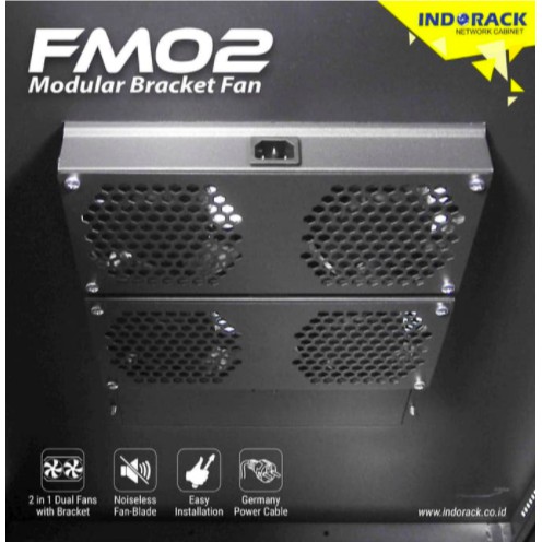 IR11542P - 42U Close Rack Depth 1150mm Perforated Door 19&quot; - INDORACK