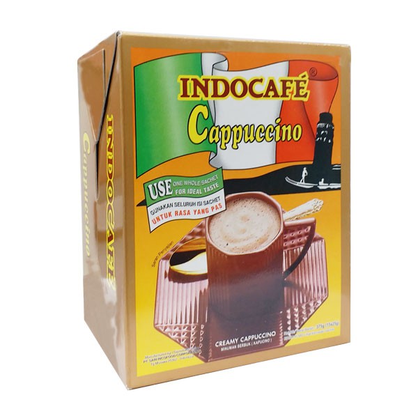 

Indocafe Cappucino Bag 15S X 25G