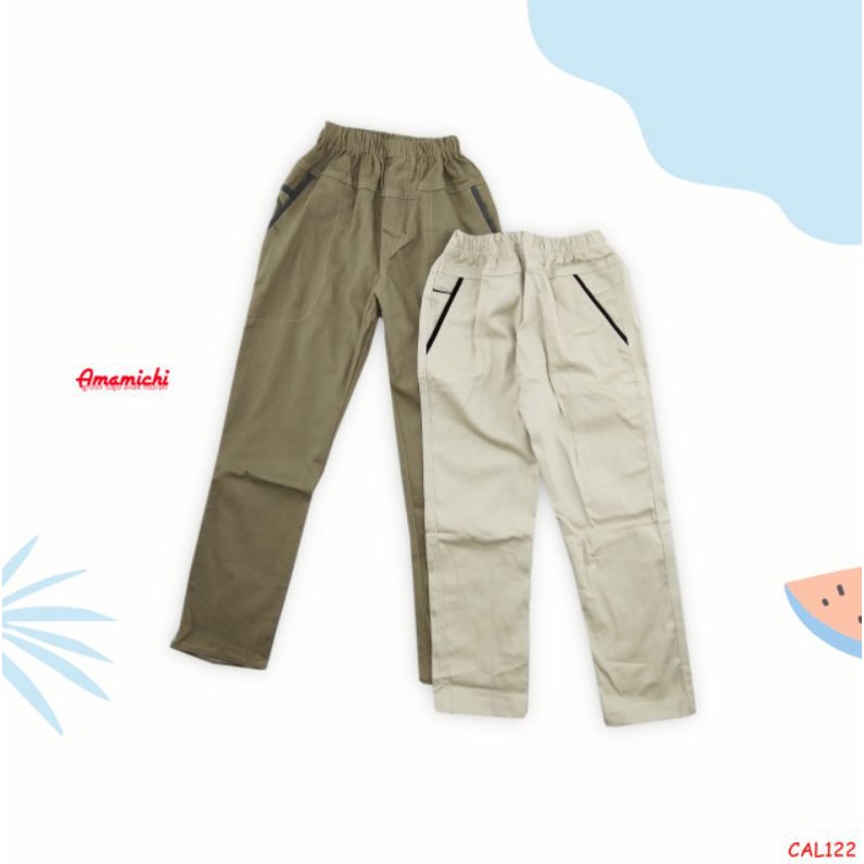 Celana Anak Chino Stretch Tanggung Umur 8-11 Tahun Murah/Celana Chinos Anak/Celana Panjang Anak