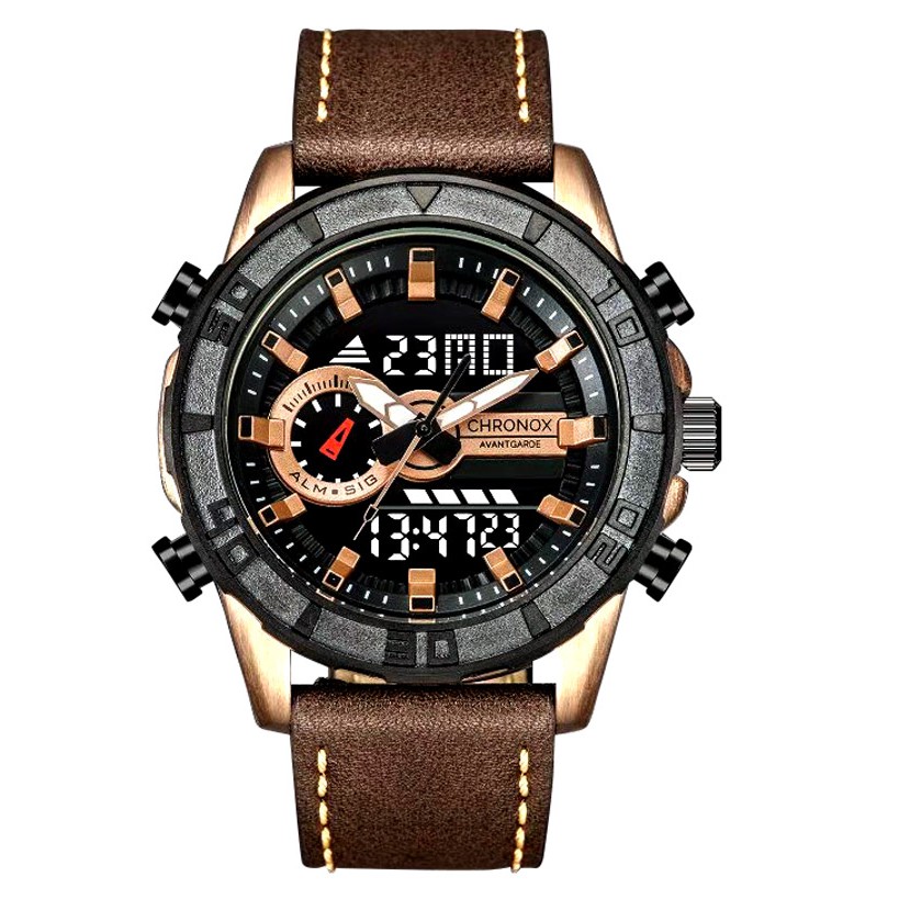 Chronox CX5002 - Avant Garde - Dual Time - ORIGINAL & GARANSI RESMI 