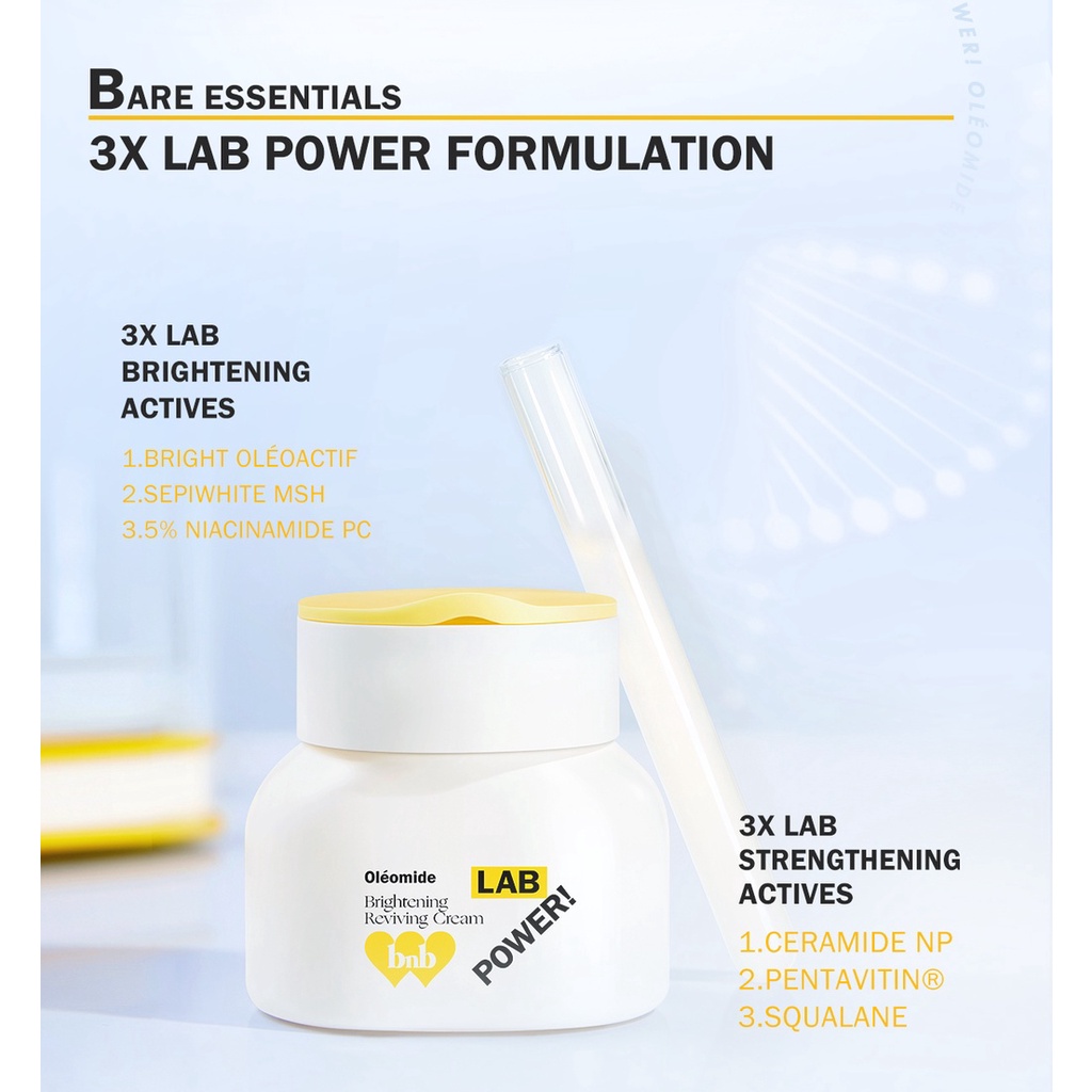 BNB barenbliss Korea Meta-Glow Lab Power! Oléomide Brightening korea Reviving Cream「28 Days Brightening」