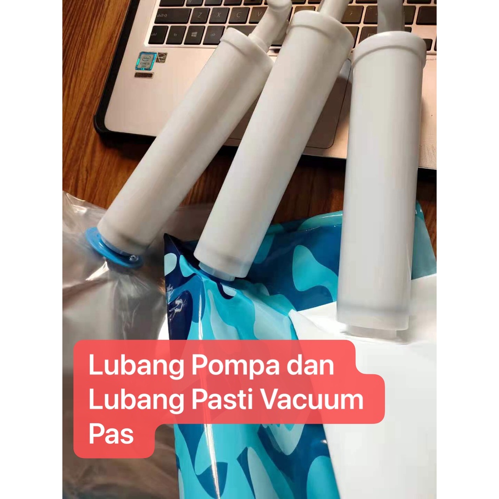 MVS-12 Alat Pompa Tangan Manual SEDOT Vacuum Bag Hand Pump Kantong Vakum Plastik Baju Pakaian