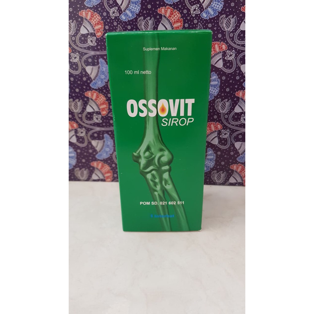 Jual OSSOVIT SIRUP 100ML | Shopee Indonesia