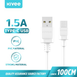 Kivee Kabel Data Type-C USB Fast Charging Cable Original Samsung Xiaomi Vivo Oppo