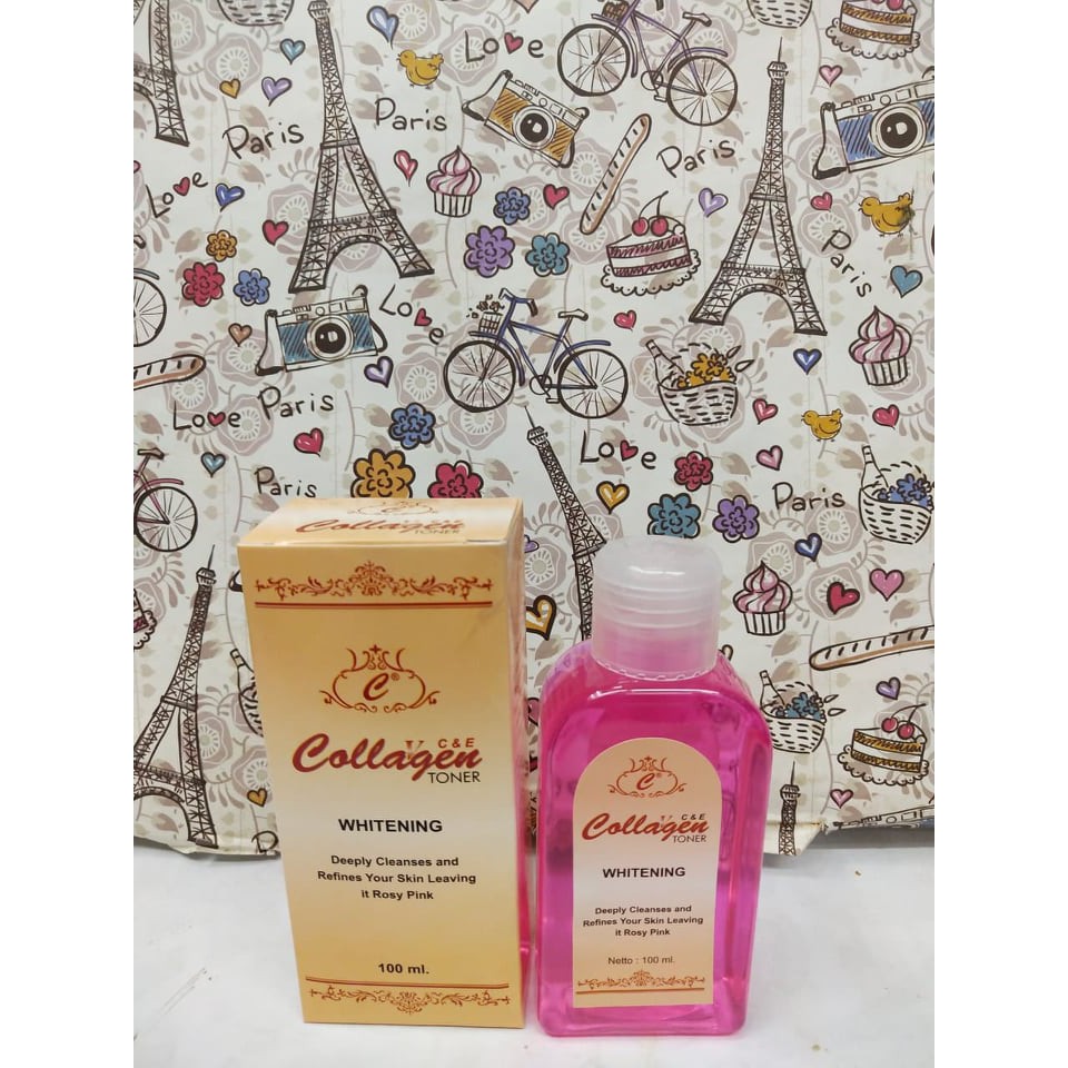 TONER COLLAGEN WHITENING 100 ML - COLAGEN TONER - KOLAGEN PINK 100ML