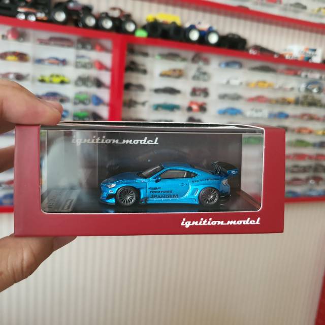 Diecast ignition model IG pandem toyota ft86 ft 86 blue japan