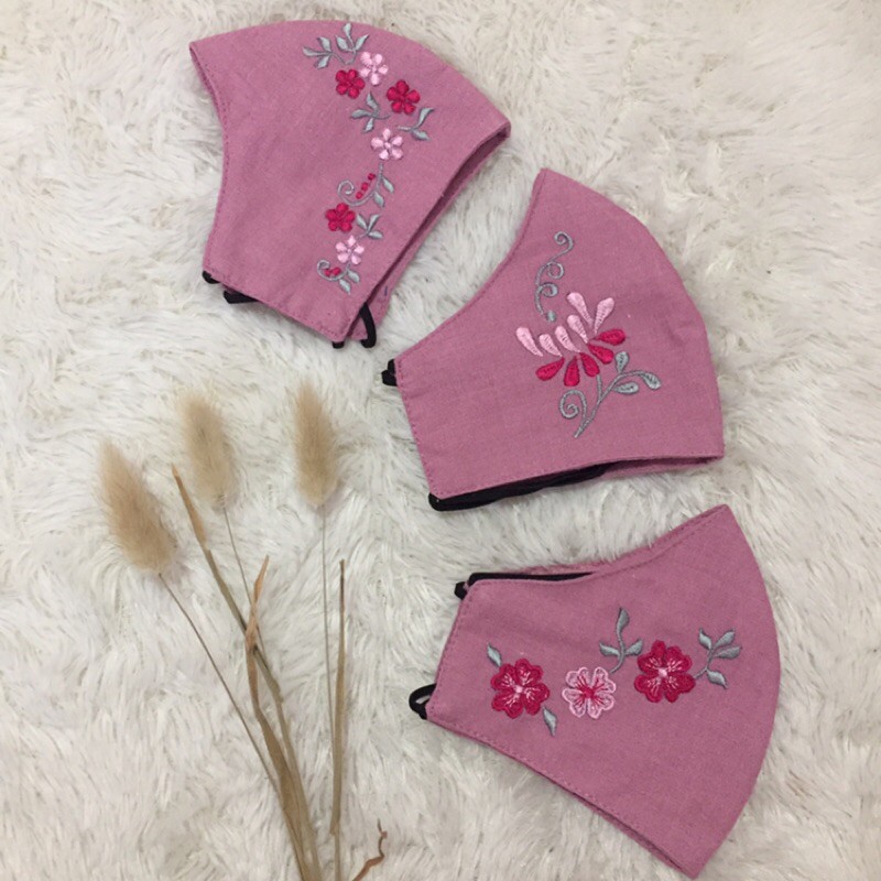 Masker Bordir / maske sulam by @laatansa.boutique