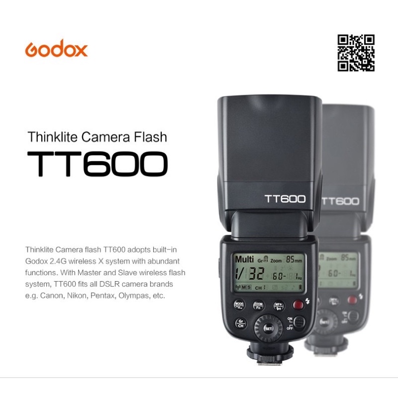 Godox TT600 Flash Camera Universal / Godox Flash TT600 / Godox TT600