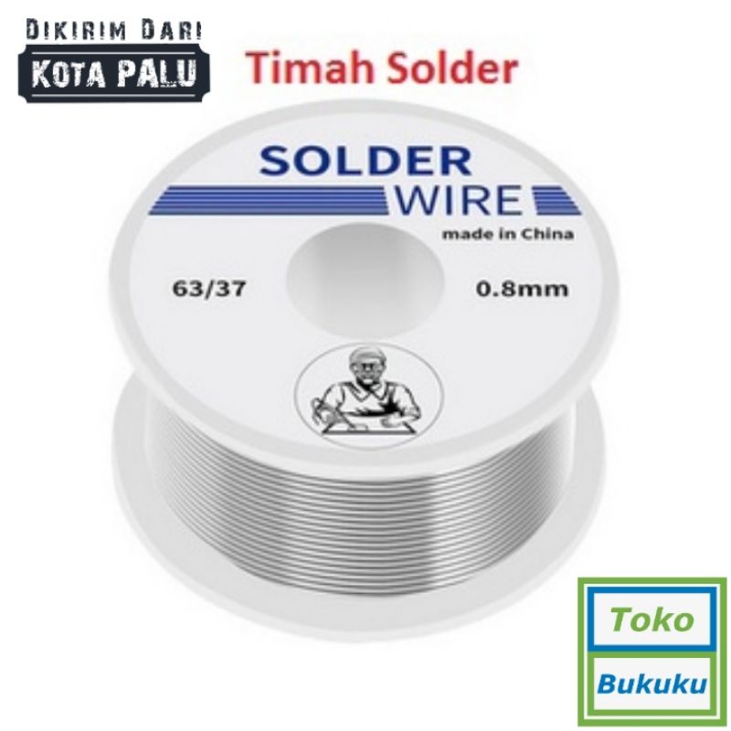 Timah Solder 0.8mm 63/37 Timah Gulung Solder 0.8mm Solder Timah