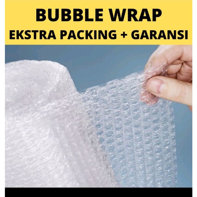 

BUBBLE WRAP EXTRA UNTUK KEAMANAN & GARANSI