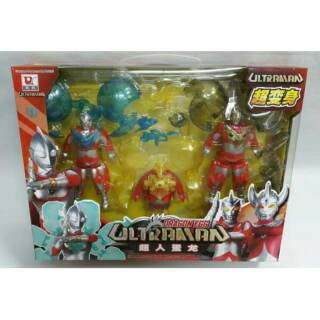 Ultraman Tsuburaya 2in1 dengan asesories