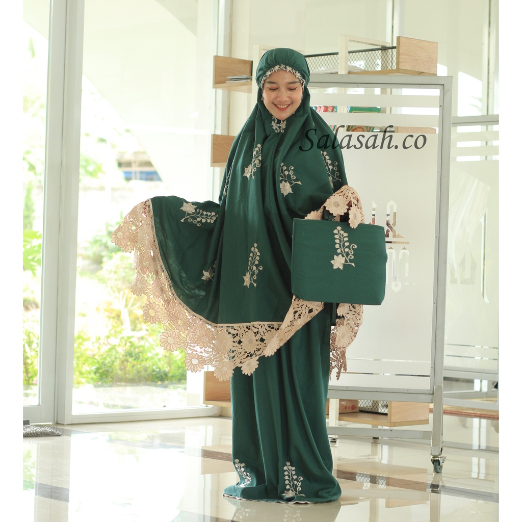 Mukena Rayon Adem Terbaru 2022 Mukena Bordir Traveling Dewasa Termurah