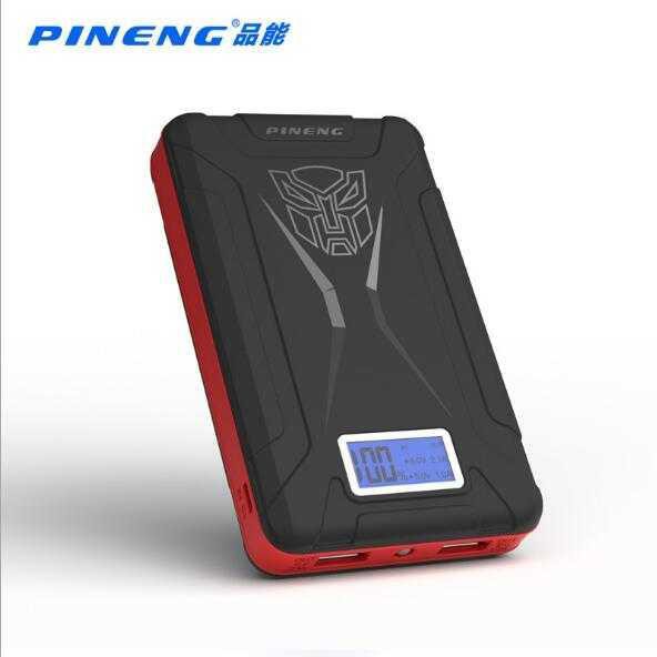 Pineng Transformer Power Bank 2 Port 10000mAh - PN-933 [Hitam]