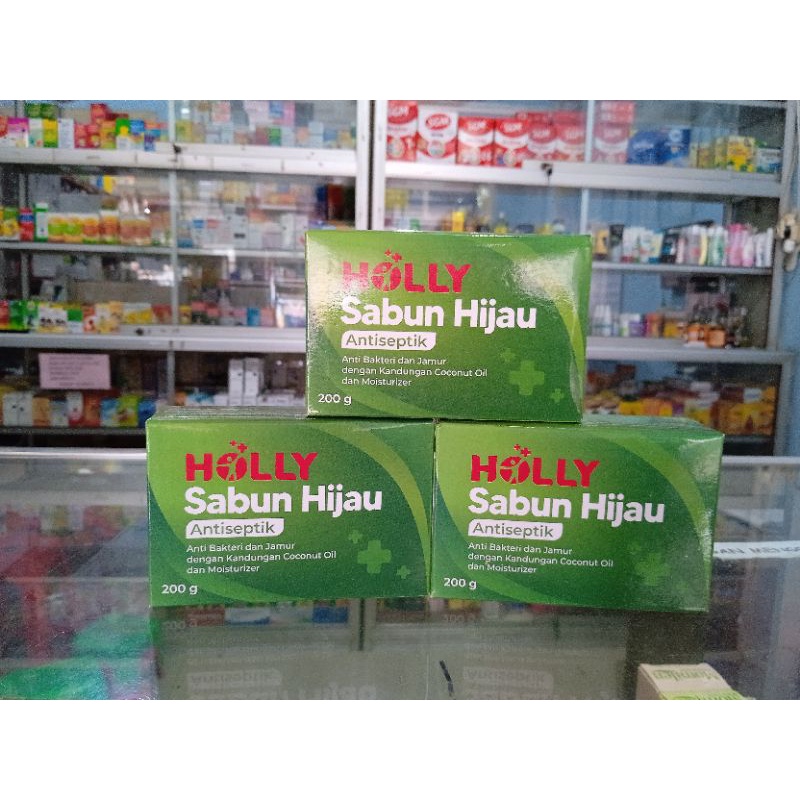 Jual HOLLY SABUN HIJAU 200GR | Shopee Indonesia