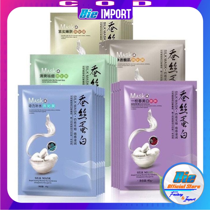 Masker Wajah Sutra One Spring Silk Mask Original