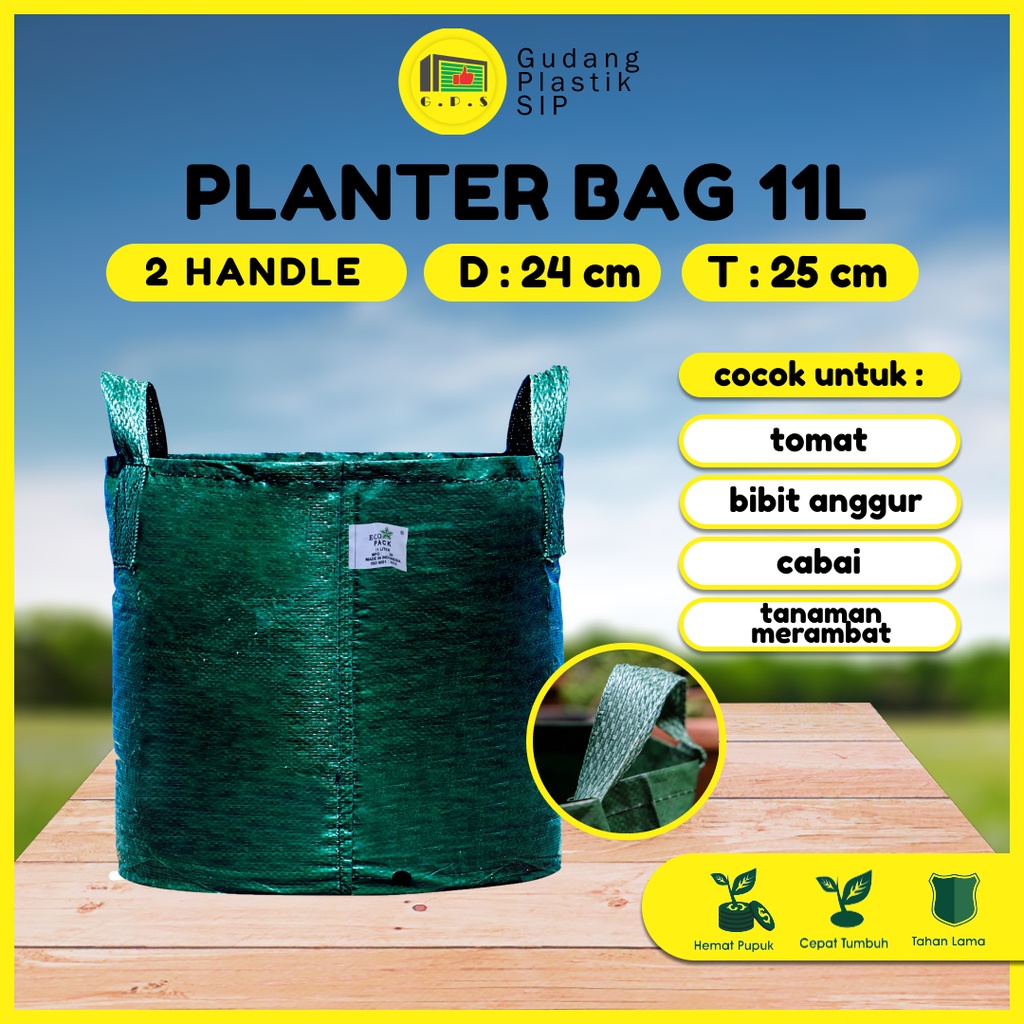 PLANTER BAG 11 Liter ECO PACK