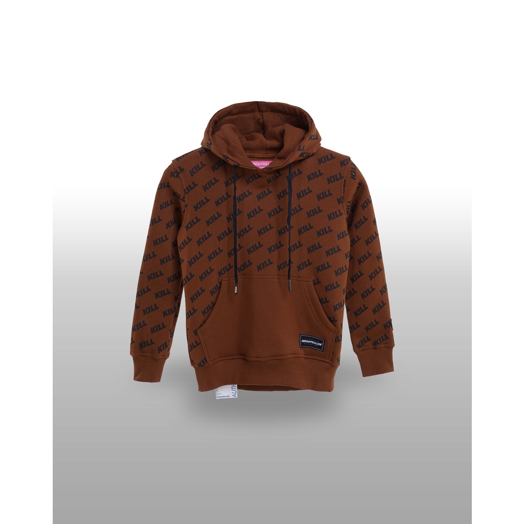 JAKET HOODIE ANAK ANAK FRIDAY KILLER | REPPY BROWN HOODIE