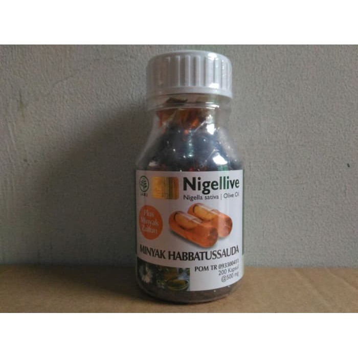 

Nigellive isi 200 - Nigella Sativa + Olive Oil