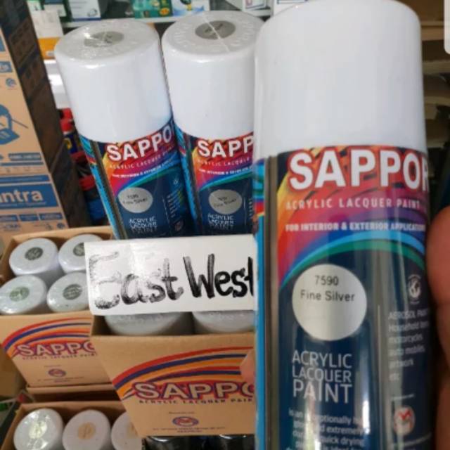 Jual Murah Fine Silver 7590 Dasaran Silver -- Sapporo Spray Paint Cat Semprot Aerosol DJJ0qYURkMM1p