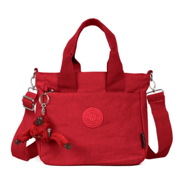 tas wanita Tas kipling selempang wanita 2in1 / KP19641 / IMPORT - Merah tas bahu selempang terbaru s