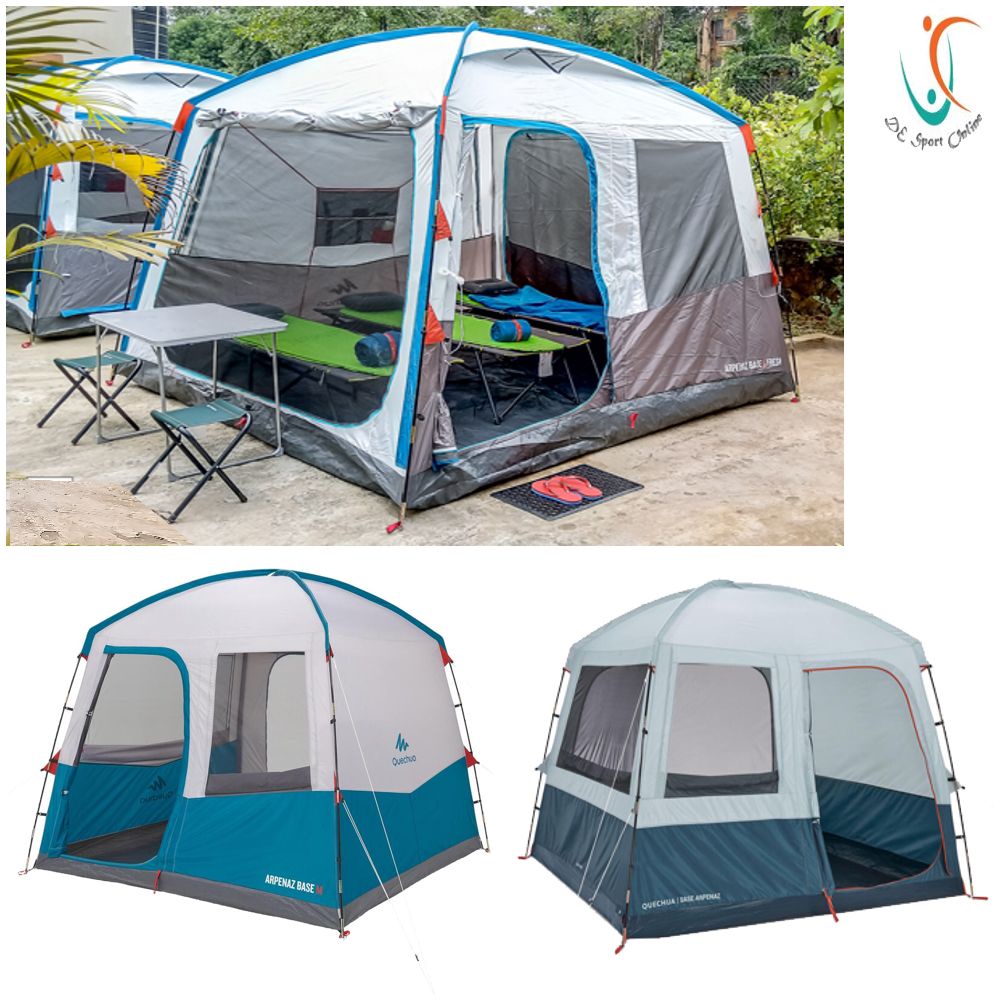 TENDA CAMPING QUECHUA PRODUK IMPORT TENDA BAZE M SHELTER ORIGINAL QUECHUA TENDA SHELTER