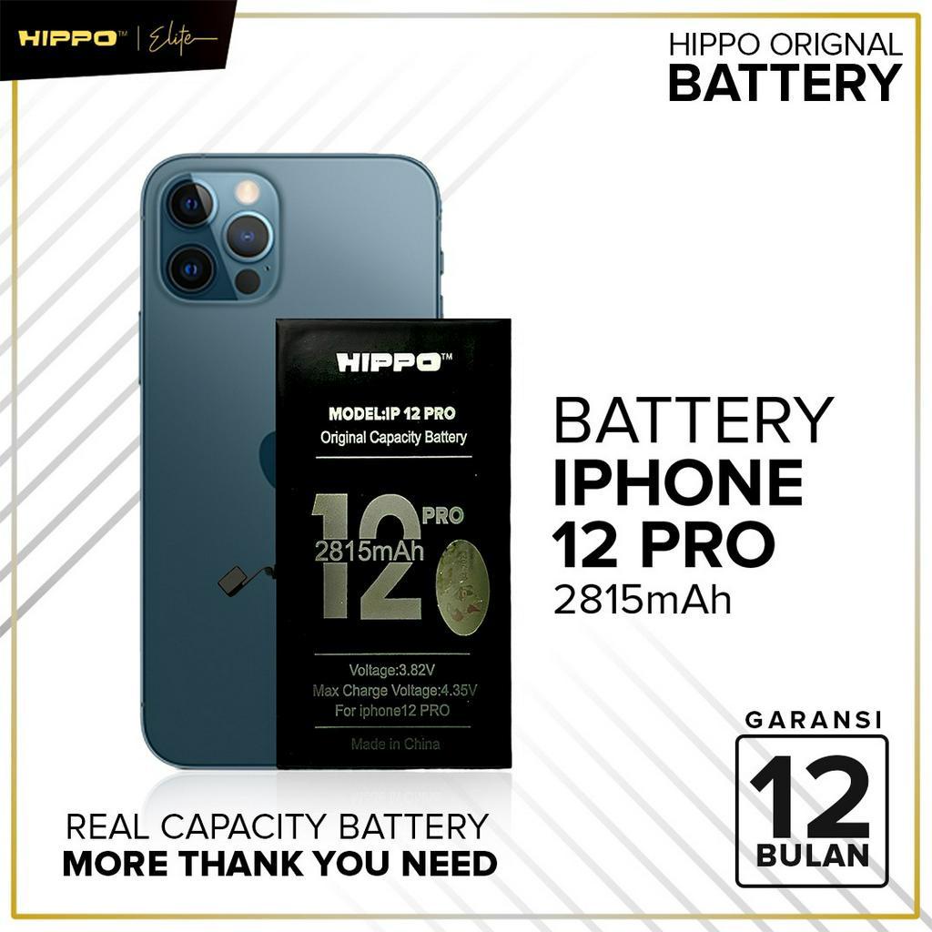 Hippo Baterai All Type iPhone 4 - iPhone 8 Plus 100% Original Batere Premium Garansi Battery Series