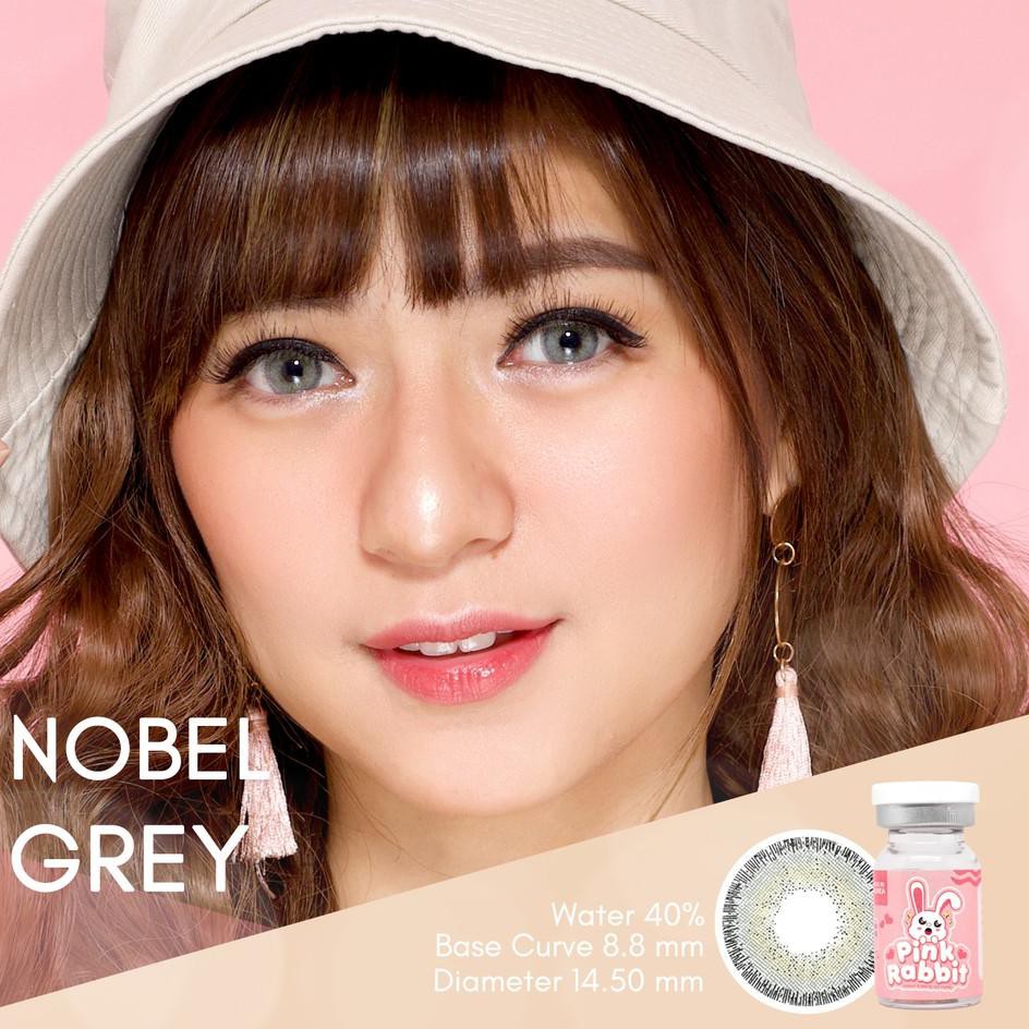 

Ready Pink Rabbit Nobel Grey Softlens NIS