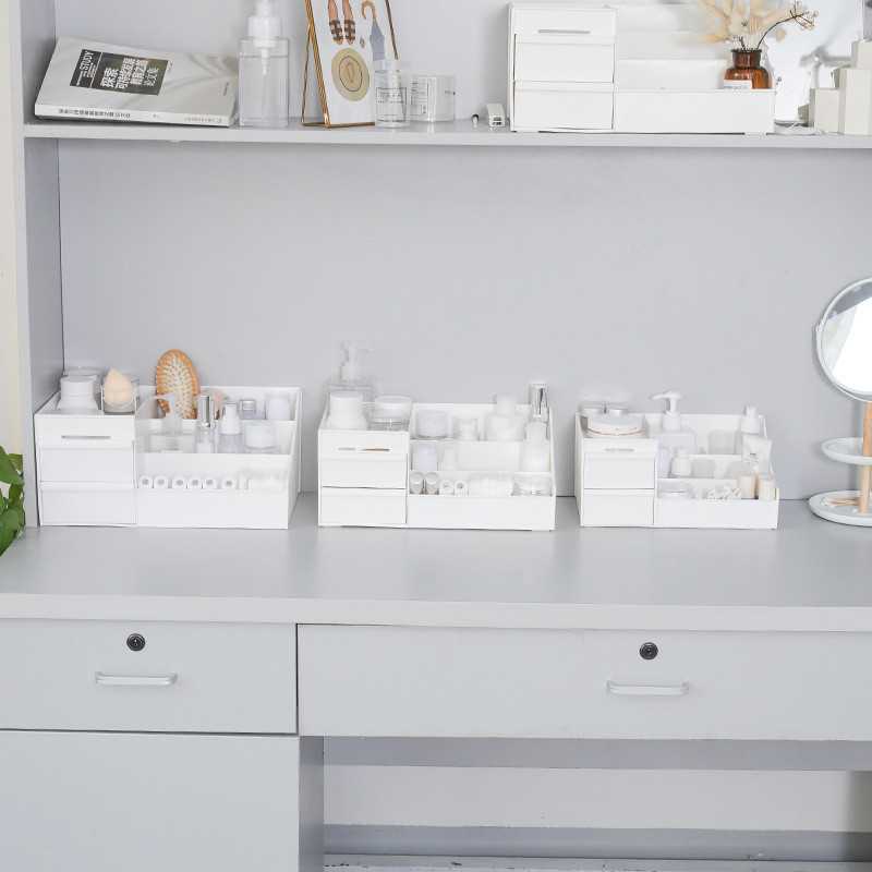 Kotak Organizer Kotak Kosmetik Wadah Kosmetik Kotak Make Up Box Make Up Kotak Lipstik Kotak Laci Mini