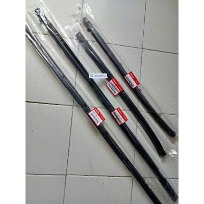 Pelipit Plipit Lis List Karet pintu kaca Jendela LUAR Honda New City 2003 2004 2005 2006 2007 2008 h
