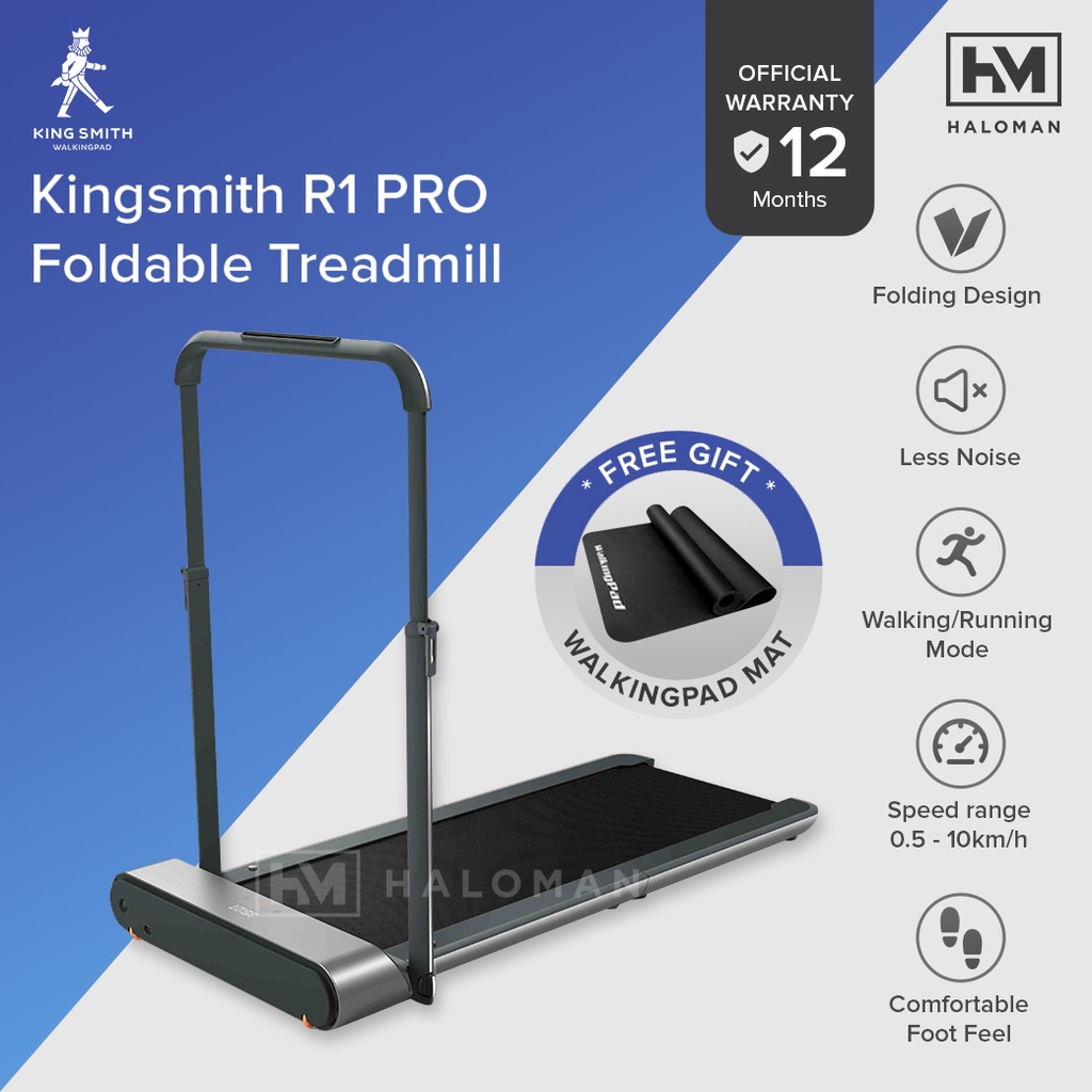 Kingsmith R1 PRO Treadmill Lipat - Mesin Lari Fleksibel