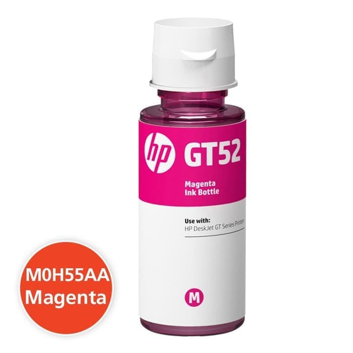 Hp Tinta GT52 GT 52 Magenta Original