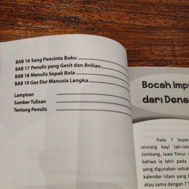 BUKU TOKOH : Gus Dur; Jejak Bijak sang Guru Bangsa : BUKU BIOGRAFI / BUKU GUS DUR-4