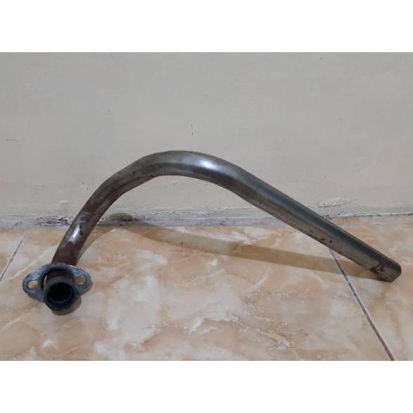 Y91U Leher knalpot leheran knalpot pipa knalpot scrler naik motor k c70 honda win eetcub trail 