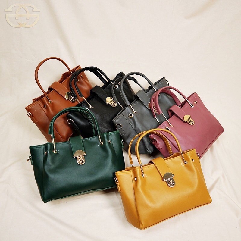 Akaci Tas Selempang Wanita x6302 Fashion Handbag kunci bagus Sling bag murah berkualitas impor stye korea THR