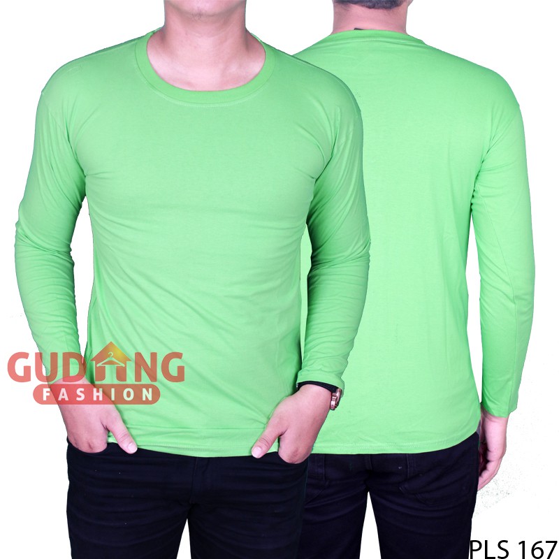 Kaos Polo Shirt Lengan Panjang PLS 167