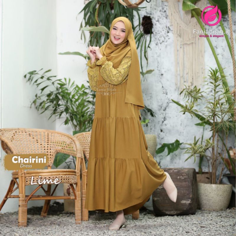 chairini dress by fania hijab