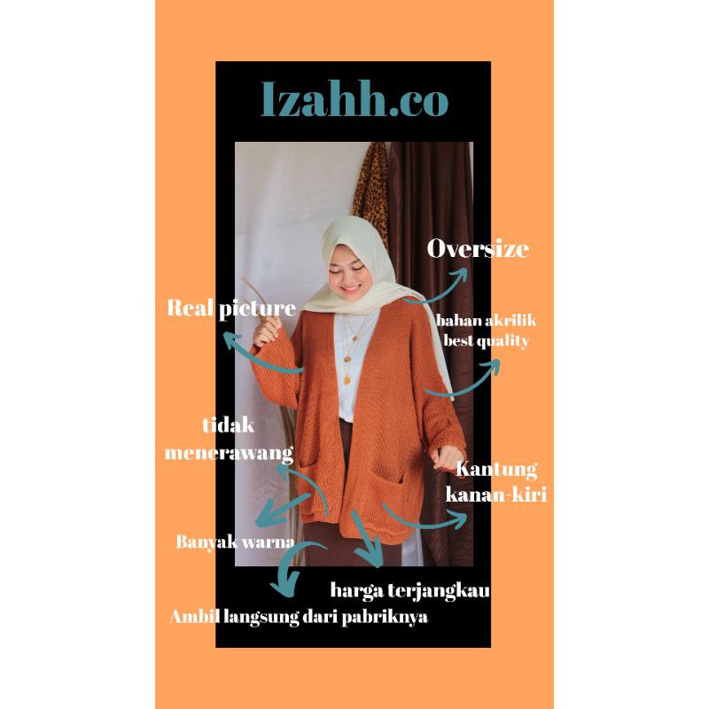 Cardigan for reseller dan dropshipper