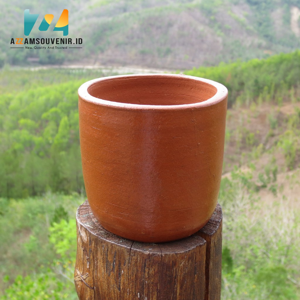  PB02 D10 Pot Tanah  Liat  Gerabah Terracotta D10 