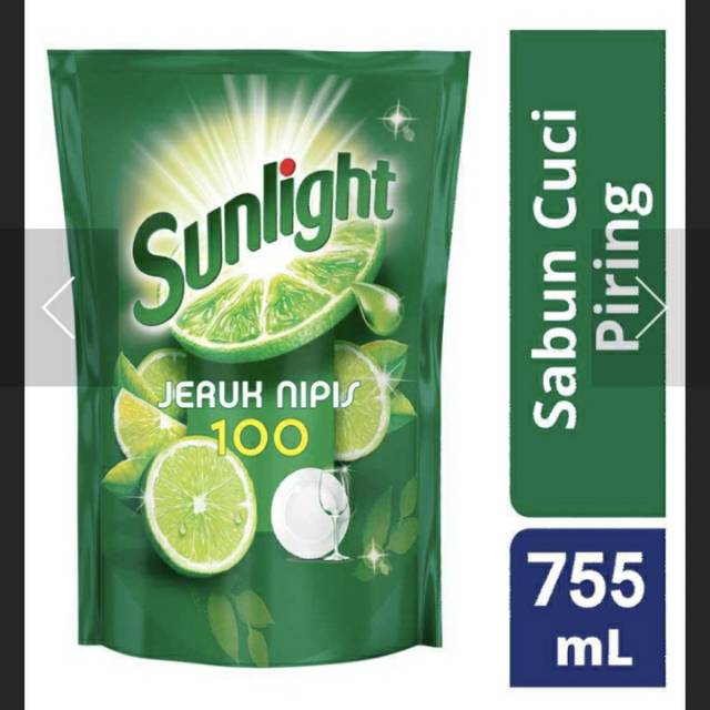 MURAH MERIAH SUNLIGHT 755 ml, 210 ml, 95 ml