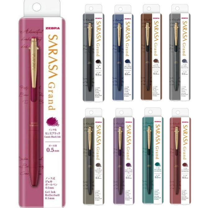 

[COD] Zebra Sarasa Grand Vintage Color Gel Ink Pen 0.5mm P-JJ56 TERBATAS Kode 458