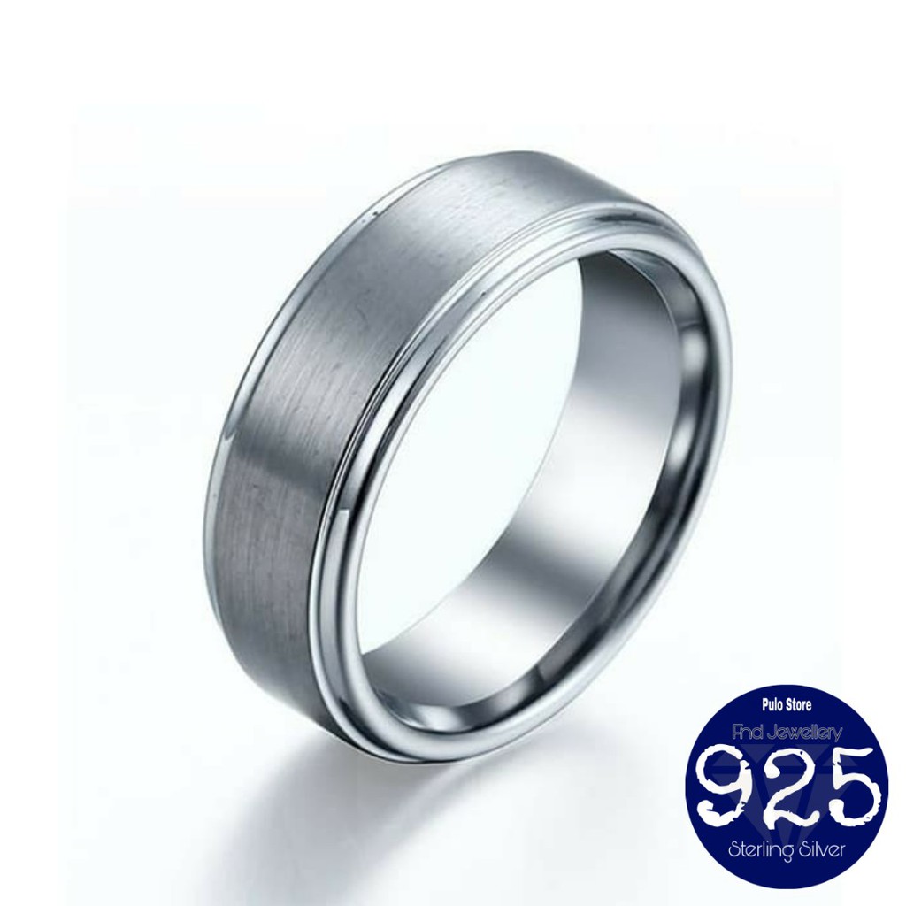 Cincin Perak Pria 925 Sterling Silver cs.0017