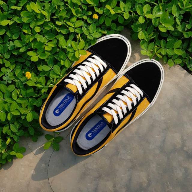 SEPATU VENTELA RETRO YELLOW LOW