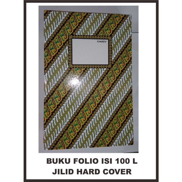 

Jual Buku Hardcover Folio isi 100 L