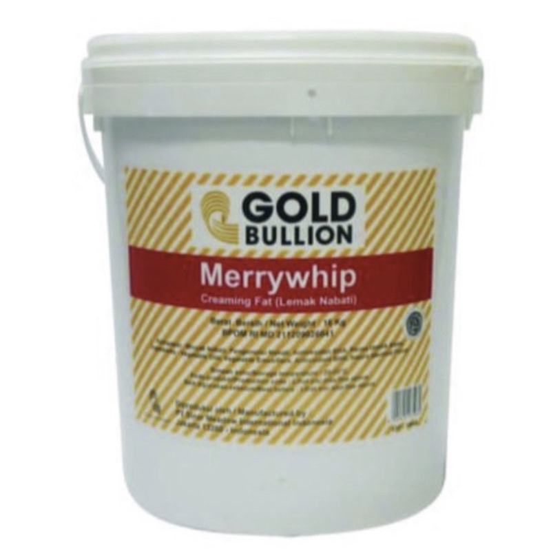 (REPACK 250 GR) GOLD BULLION MERRY WHIP/MENTEGA PUTIH