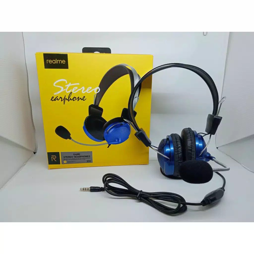 Headset/ Handsfree Bando Realme U11 PUBG/ Earphone Games Realme U11