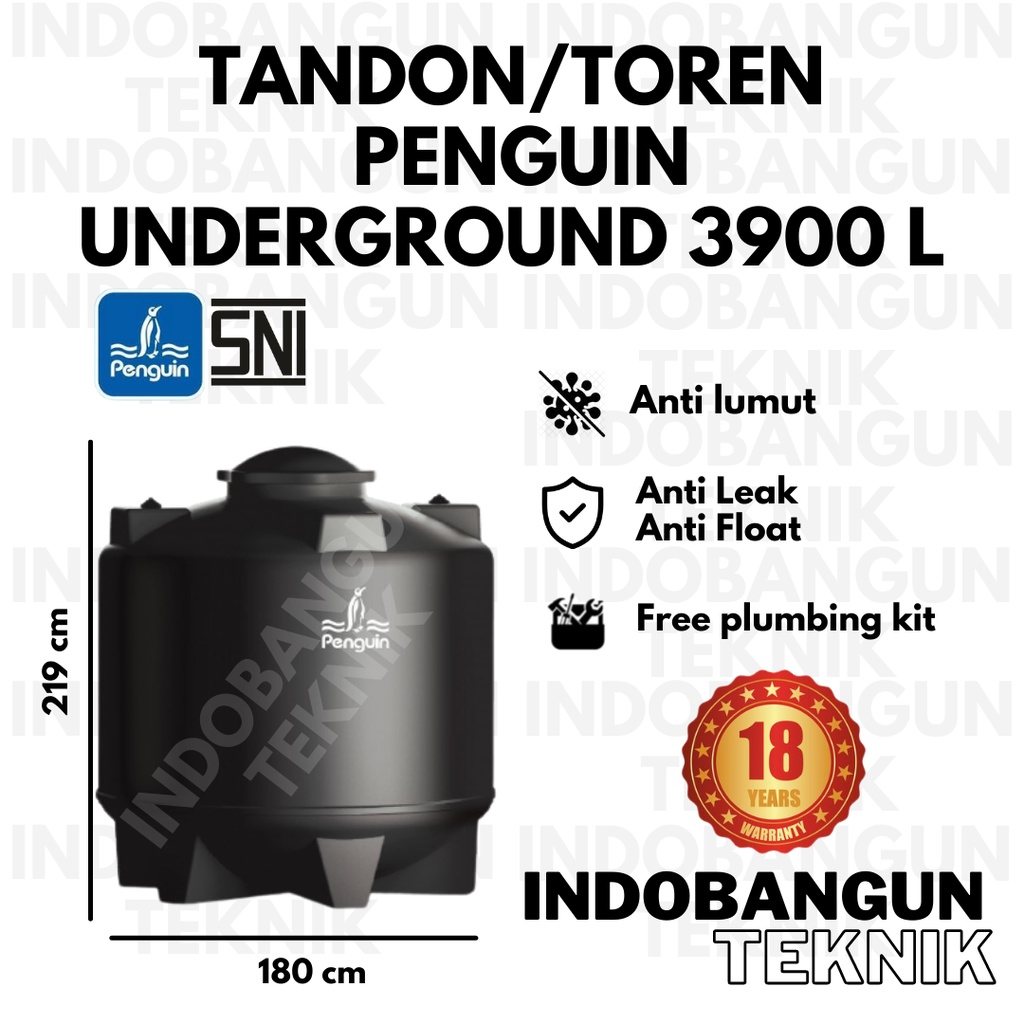 Jual Toren Air Tangki Air Tandon Air Pendam Tanam Underground Penguin