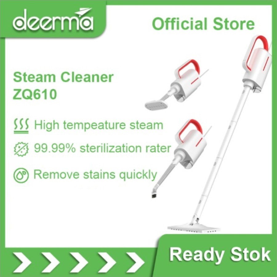 Deerma DEM ZQ610 Electric Steam Cleaners Mop Handheld Floor Window Was