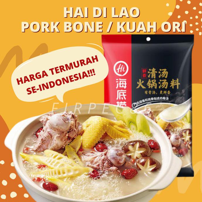 

Buruan Serbu] Bumbu Haidilao Kuah Original / Pork Bone Soup - Original, No Bubble