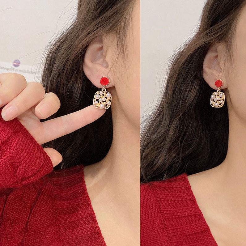 Semua yang sesuai dengan produk baru anting-anting Jepang dan Korea gadis manis seri stud anting-ant